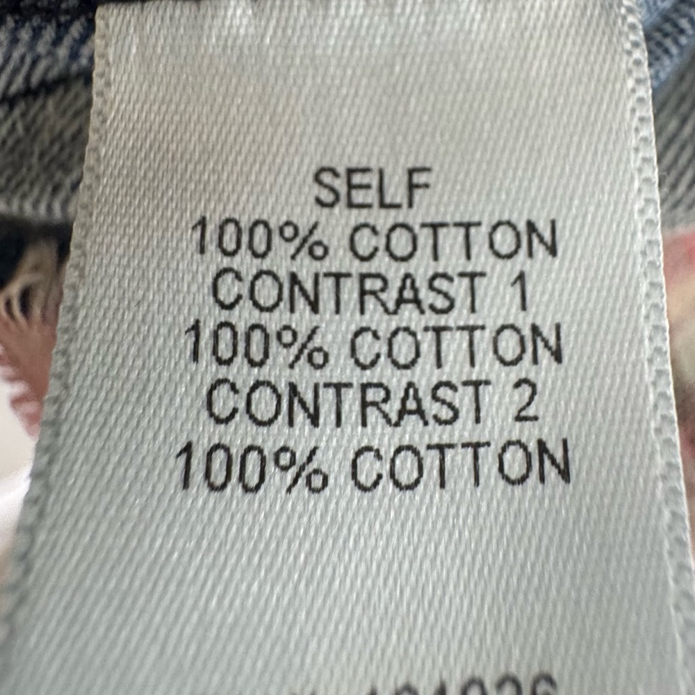 Denim Embroidered Patchwork Overalls Jumpsuit - L… - image 4